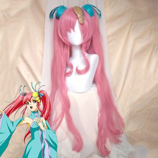 Mobile Suit Gundam SEED Lacus Clyne Pink Cosplay Wig - Only Wig