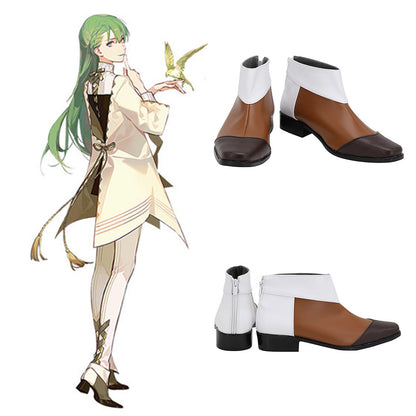 Fate Grand Order Lancer Enkidu Moon Boyfreind Brown Cosplay Shoes