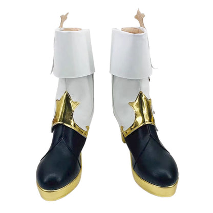Genshin Impact Clorinde White Shoes Cosplay Boots