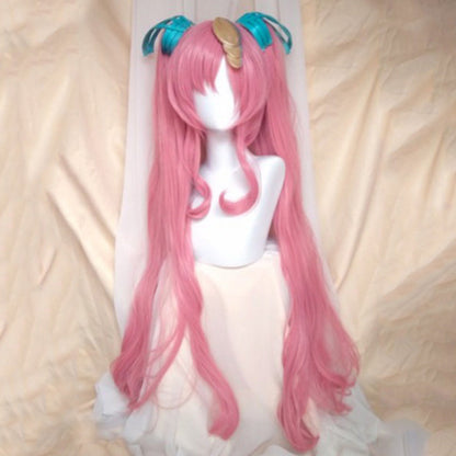 Mobile Suit Gundam SEED Lacus Clyne Pink Cosplay Wig - Only Wig