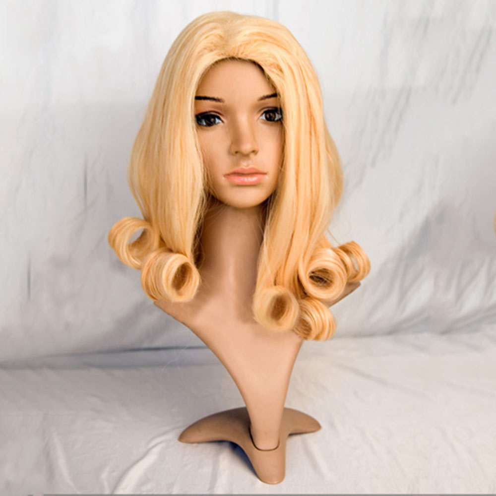 JoJo's Bizarre Adventure: Steel Ball Run Funny Valentine Golden Cosplay Wig