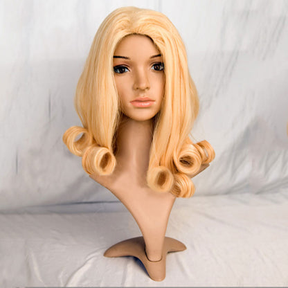 JoJo's Bizarre Adventure: Steel Ball Run Funny Valentine Golden Cosplay Wig