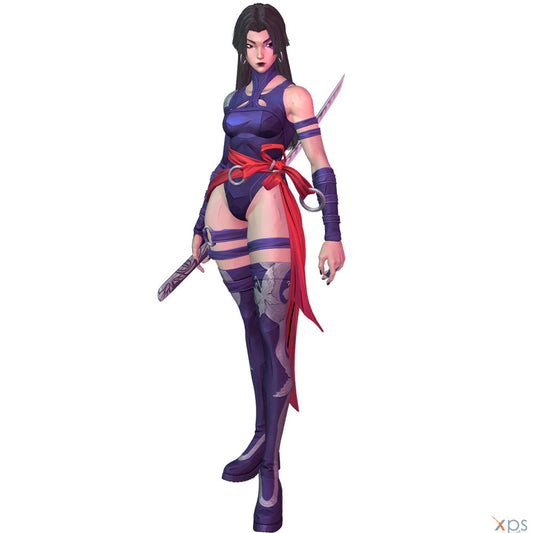 Marvel Rivals Vengeance Psylocke Cosplay Costume
