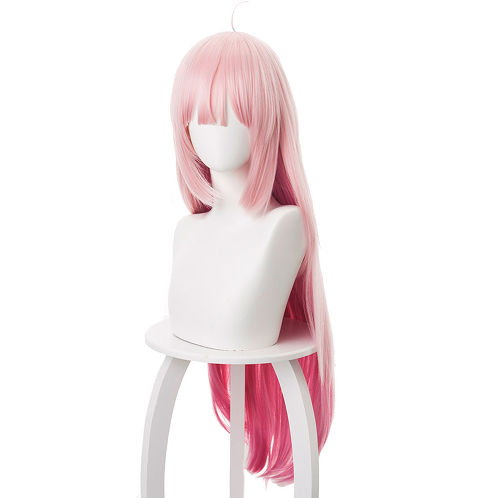 Demon Lord, Retry! Luna Elegant Gradient Pink Rose Cosplay Wig - 494B
