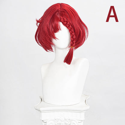 Honkai: Star Rail The Chrysos Heirs Tribbie Red Cosplay Wig