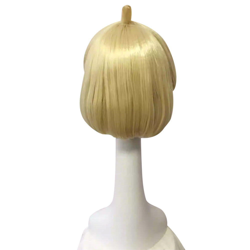Final Fantasy XIV FF14 White Mage Golden Cosplay Wig