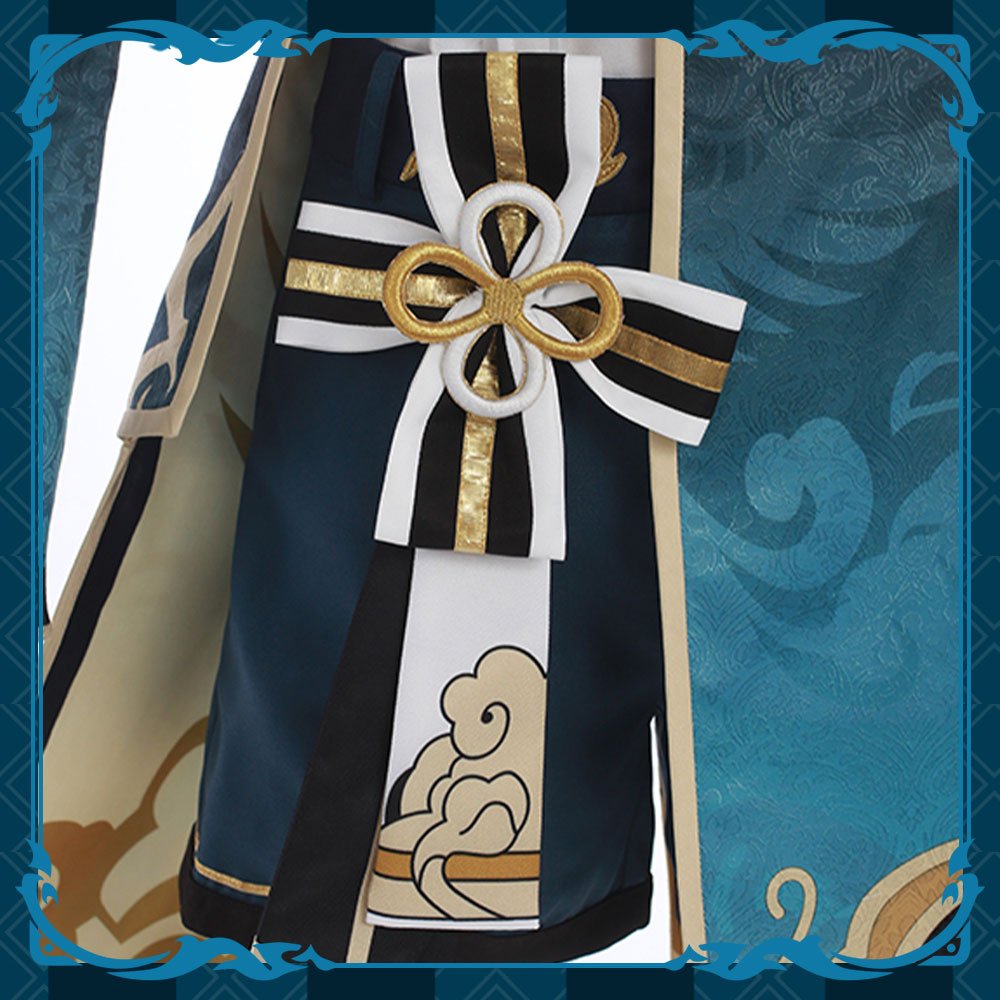 Genshin Impact Xingqiu High Quality Anime Game Halloween Cosplay Costume - Qcoser