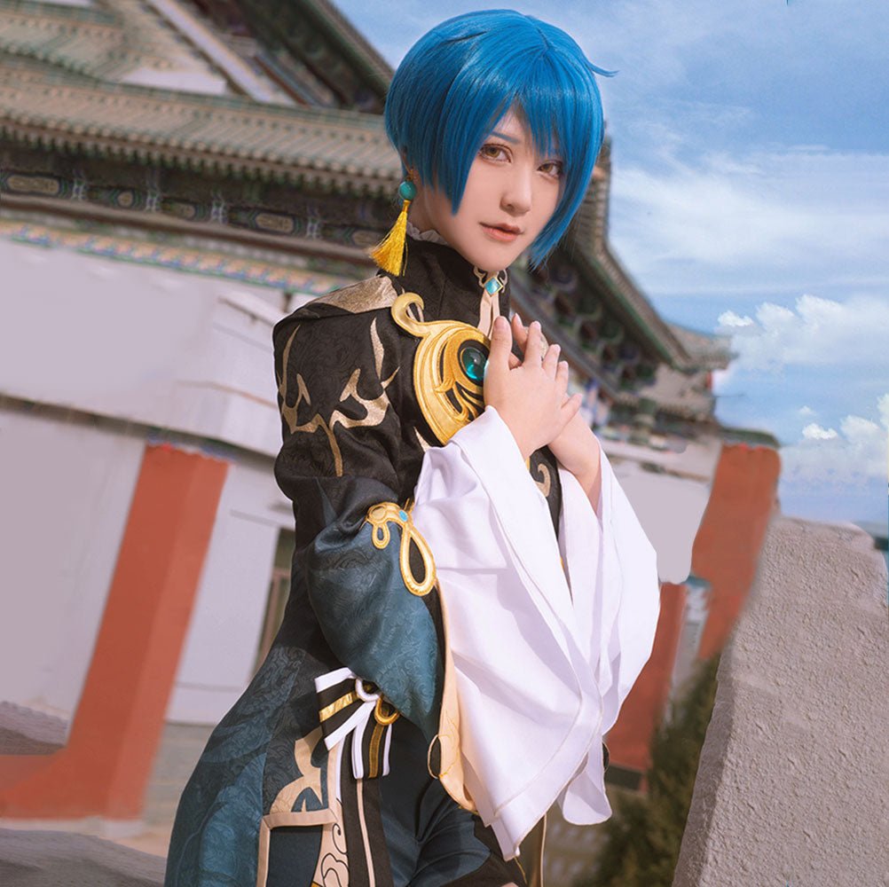 Genshin Impact Xingqiu High Quality Anime Game Halloween Cosplay Costume - Qcoser