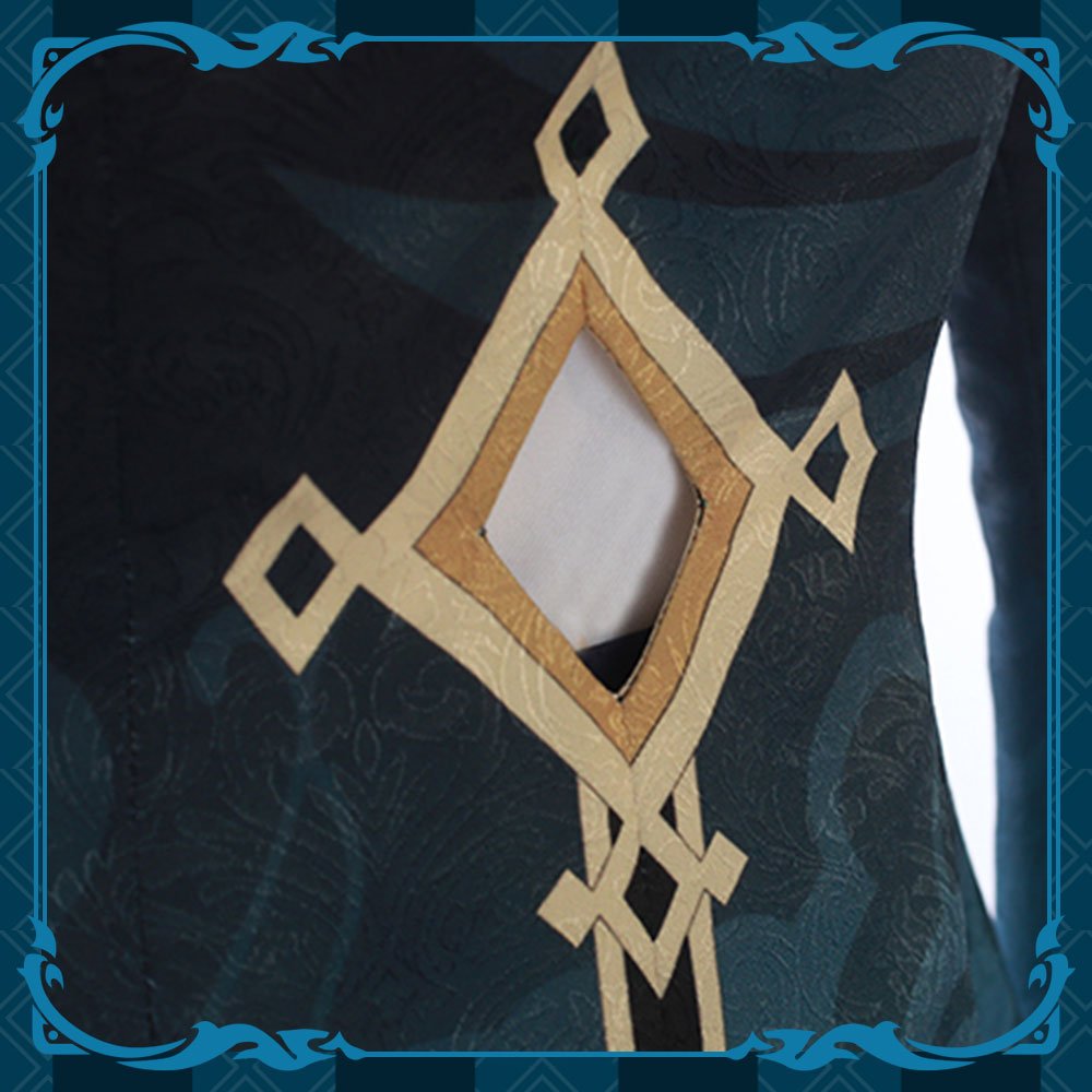 Genshin Impact Xingqiu High Quality Anime Game Halloween Cosplay Costume - Qcoser