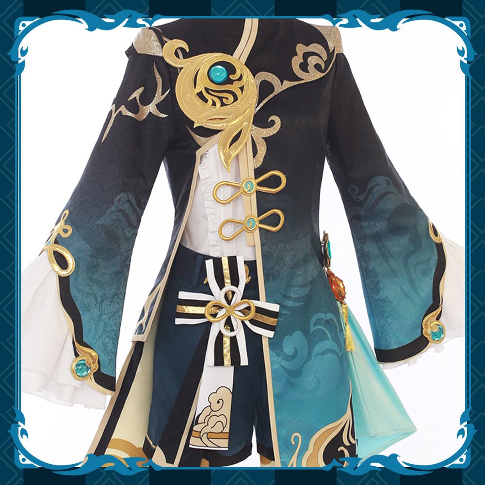 Genshin Impact Xingqiu High Quality Anime Game Halloween Cosplay Costume - Qcoser